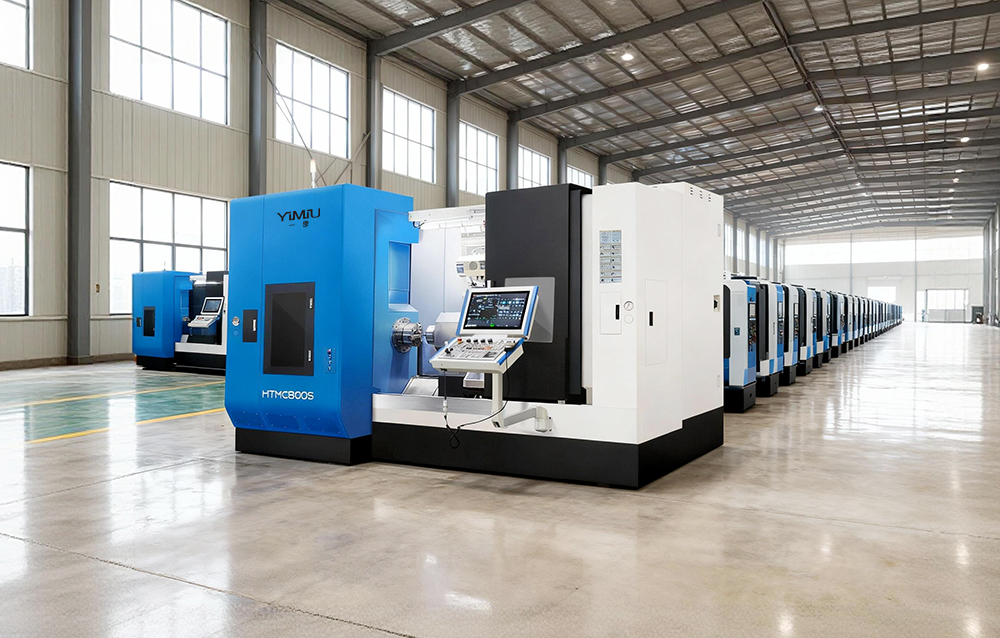 国产五轴破局者！山东北一五轴车铣复合HTMC800S如何实现“一台顶多条线”